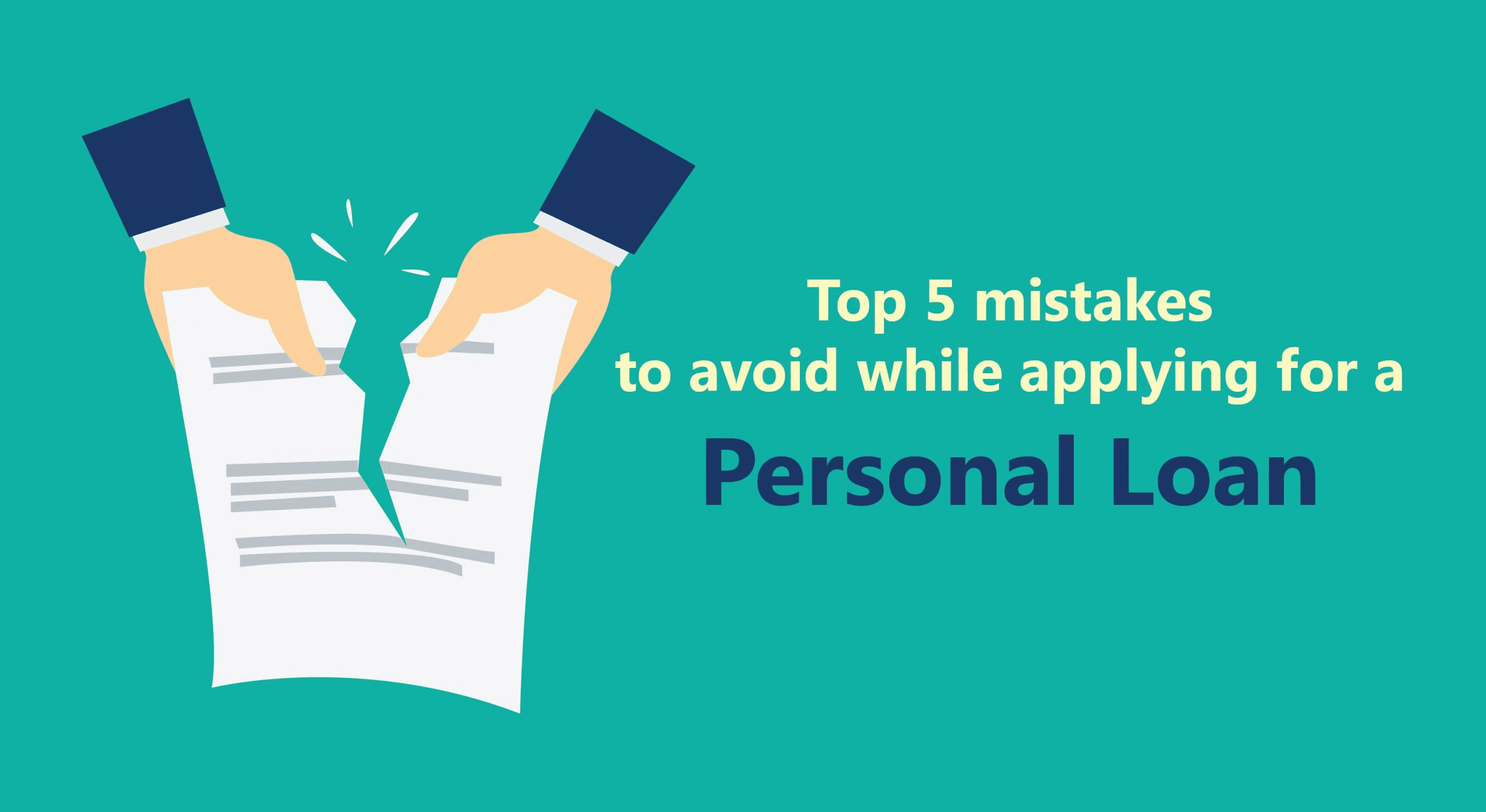 Common Loan Mistakes To Avoid